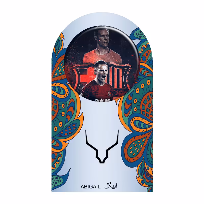 	 پیکسل ابیگل طرح تراشتگن بارسلونا کد barcelona 040