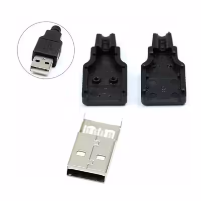 فیش USB مدل Type A بسته 15 عددی