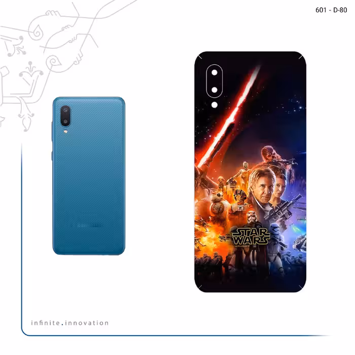 برچسب پوششی ماهوت مدل Star Wars مناسب برای گوشی موبایل سامسونگ Galaxy M02