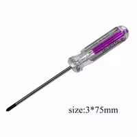 پیچ گوشتی چهارسو میکس مدل HT - 151075 بسته 3 عددی