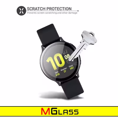 محافظ صفحه نمایش نانو ام گلس مدل NMG مناسب برای ساعت هوشمند سامسونگ Watch Active 2 40mm بسته دو عددی