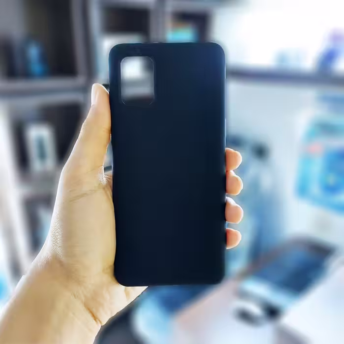 کاور مدل سیلیکونی مناسب برای گوشی موبایل سامسونگ Galaxy A51