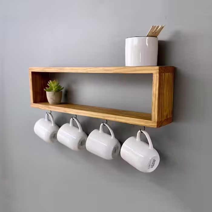 شلف دیواری مدل w58 بسته 2 عددی 