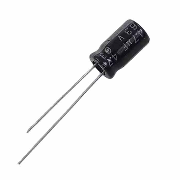 خازن الکترولیت 4.7 میکروفاراد مدل 63V بسته 10 عددی