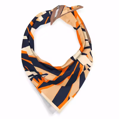 دستمال سر و گردن هاماگراف مدل lutus