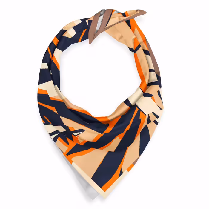 دستمال سر و گردن هاماگراف مدل lutus