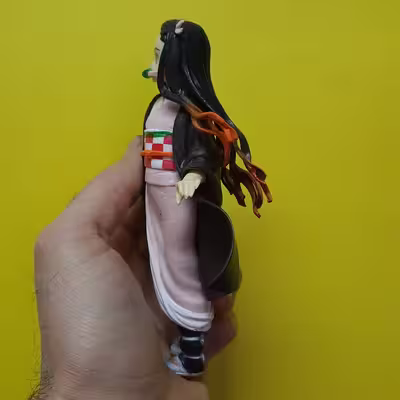 اکشن فیگور مدل انیمه شیطان کش طرح نزوکو 