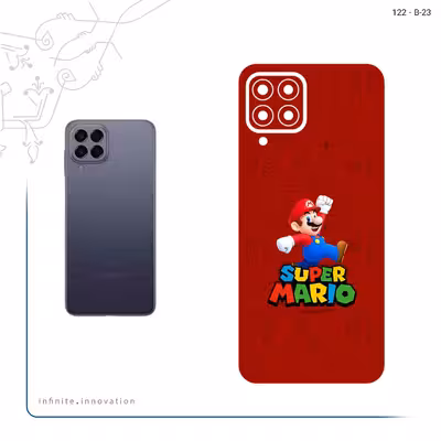 برچسب پوششی ماهوت مدل Super_Mario_Game مناسب برای گوشی موبایل سامسونگ Galaxy M33