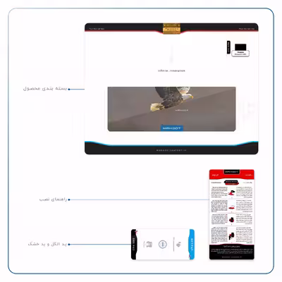 برچسب پوششی ماهوت مدل Eagle مناسب برای تبلت هوآوی Matepad T10 2020 AGS-L09