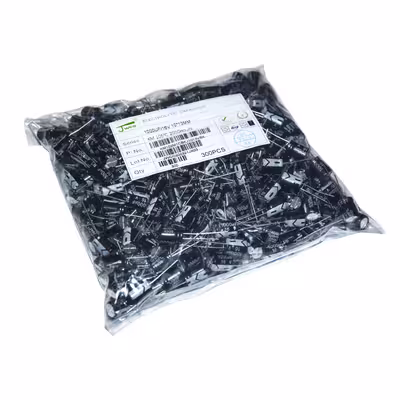خازن الکترولیت 1000 میکرو فاراد جی دبلیو کو مدل 16v بسته 40 عددی