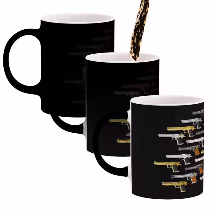 ماگ حرارتی کاکتی طرح تفنگ مدل mgh15460