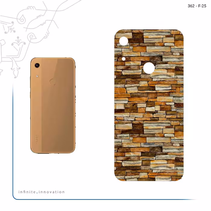برچسب پوششی ماهوت مدل brickwall مناسب برای گوشی موبایل آنر 8A