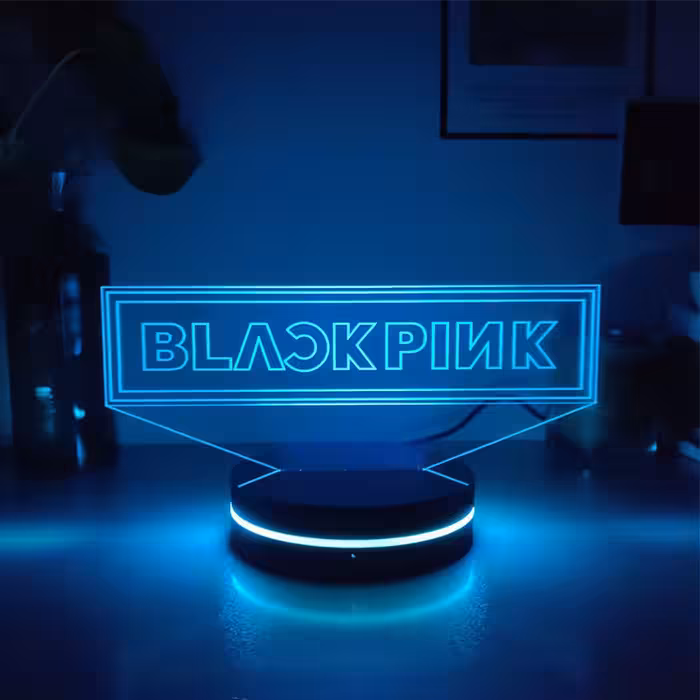 چراغ خواب مدل گروه بلک پینک black pink