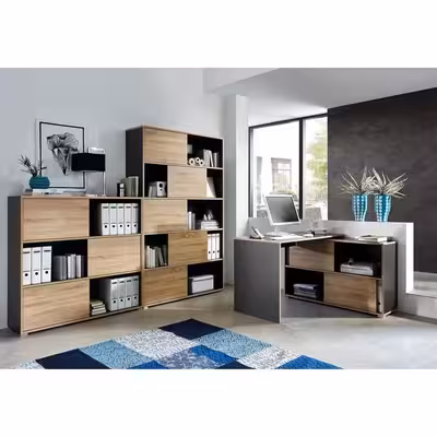 کمد اداری هیراد مدل K134-MDF