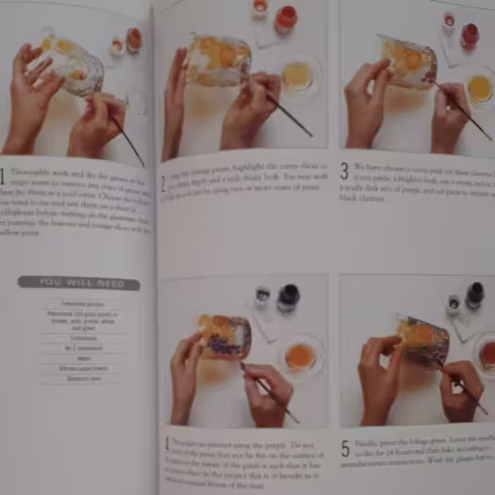 كتاب Painting Glass اثر Moira Neal انتشارات New Holland