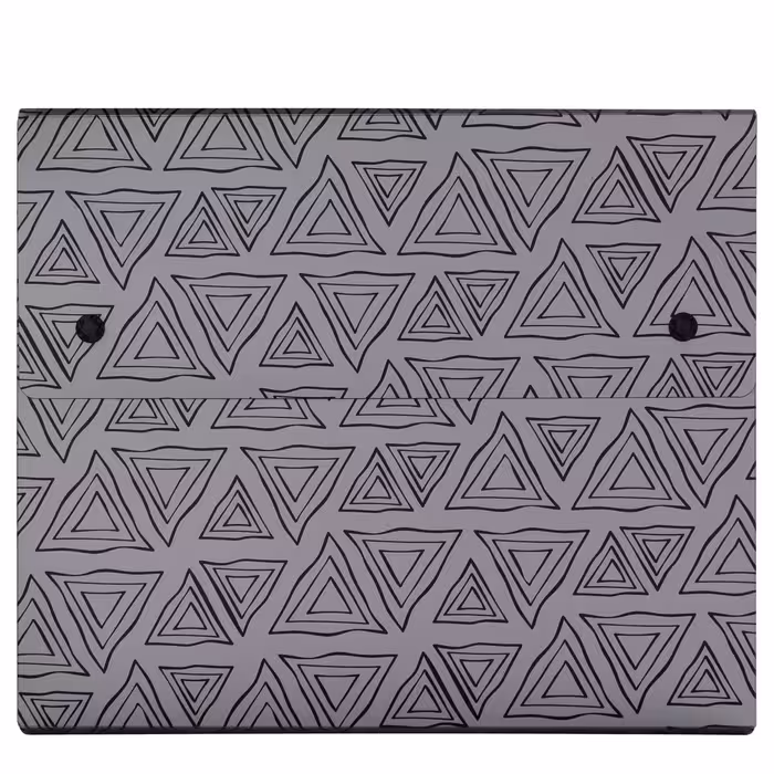 پوشه دکمه دار پاپکو مدل سمیناری PCCN-13 به همراه کاغذ