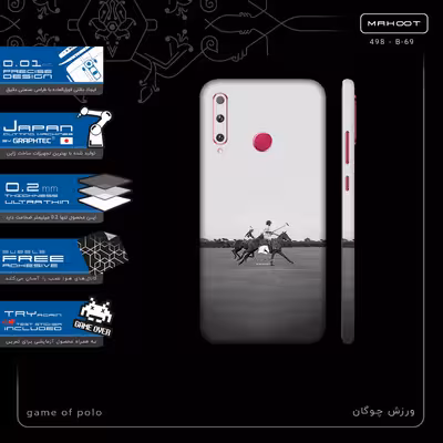 برچسب پوششی ماهوت مدل game of polo-FullSkin مناسب برای گوشی موبایل آنر 20 Lite