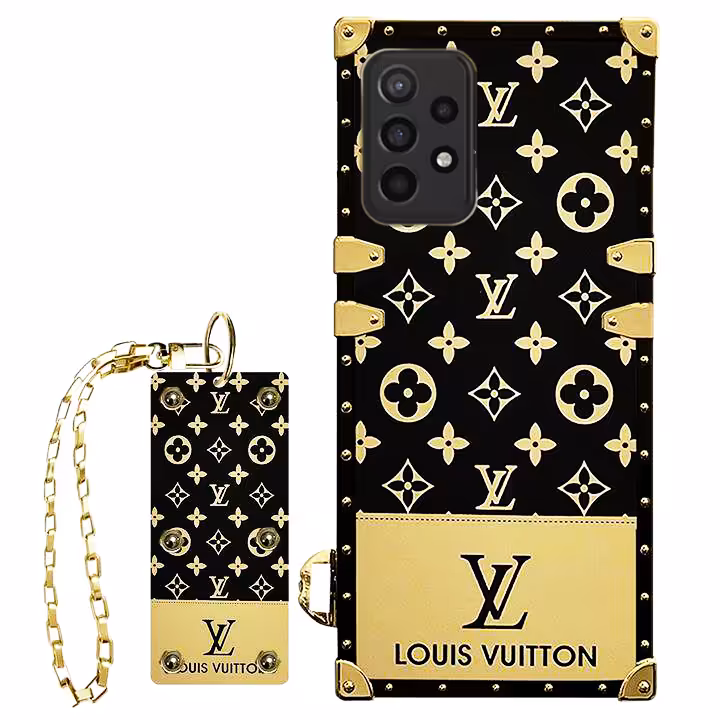 کاور مدل LV صندوقی مناسب برای گوشی موبایل سامسونگ Galaxy A72 به همراه آویز