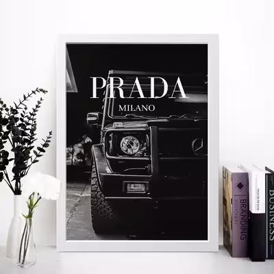 تابلو مدل G-class BENZ PARADA کدS1654-w