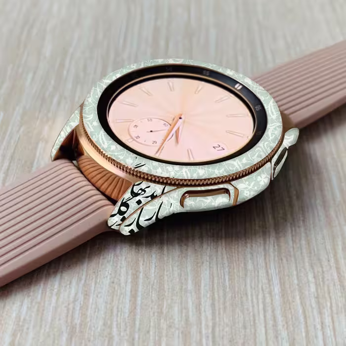 برچسب ماهوت طرح Nastaliq 3 مناسب برای ساعت هوشمند سامسونگ Watch4 Classic 42mm