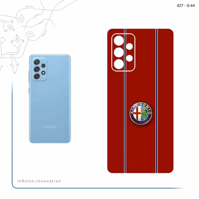 برچسب پوششی ماهوت مدل Alfa Romeo مناسب برای گوشی موبایل سامسونگ Galaxy A52s 5G