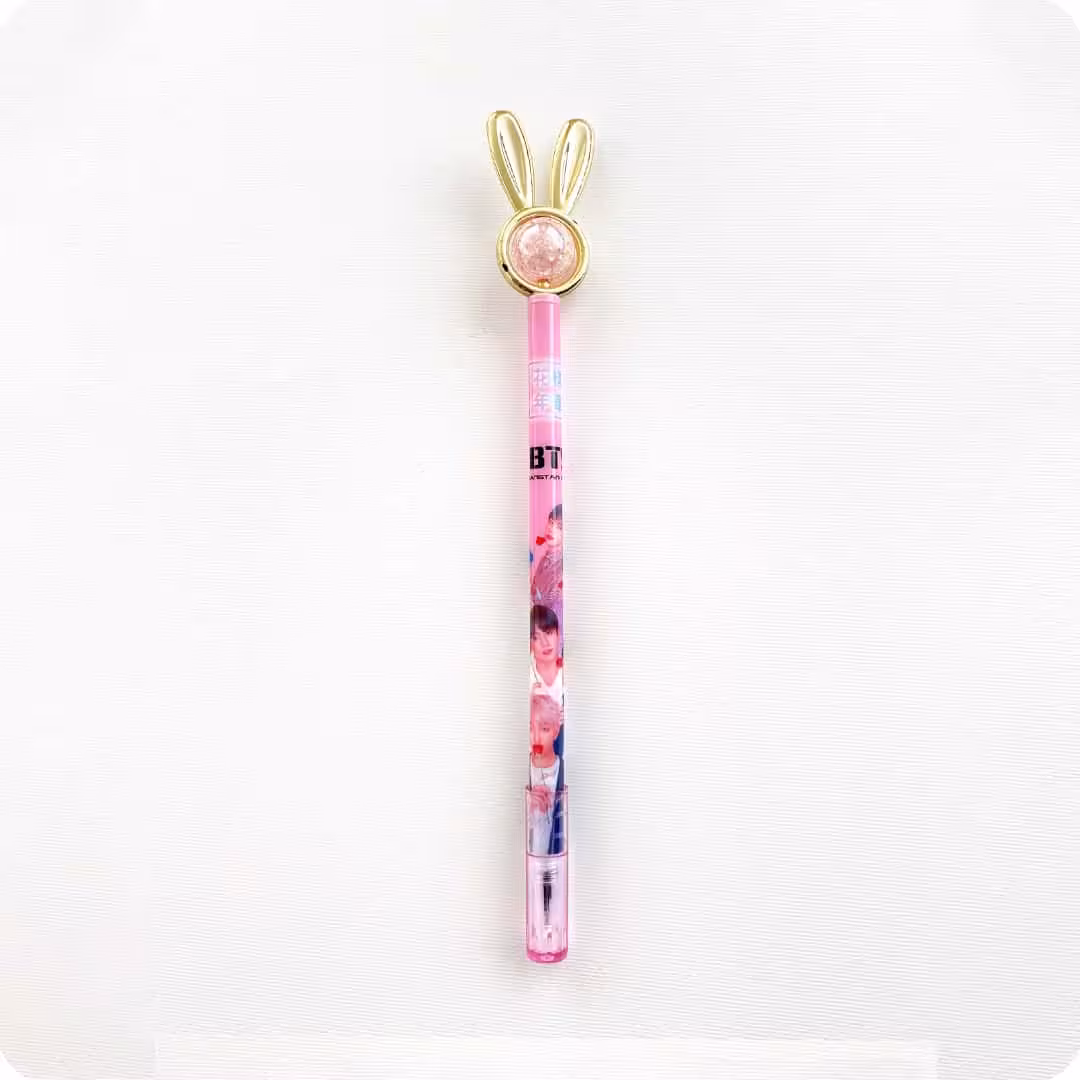 روان نویس کریستالی صورتی