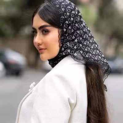 New collectionکالکشن مینی اسکارف خامه دوزی ️ مینی