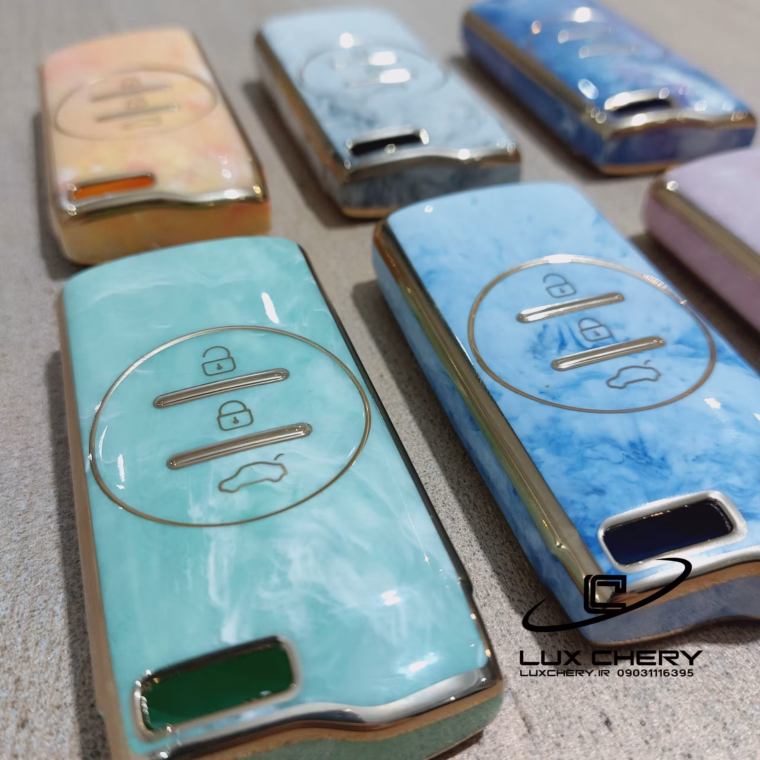 کاور ریموت X22 PRO اتومات طرح مرمر