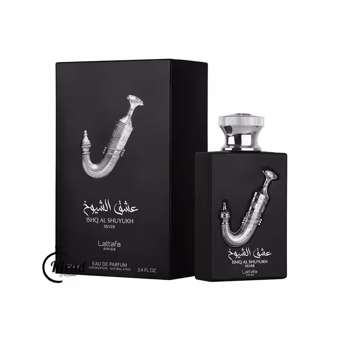 خرید عطر ادکلن عشق الشیوخ نقره ای لطافه پراید - هیراد پرفیوم