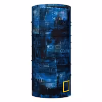 دستمال سر و گردن باف مدل UNREL BLUE