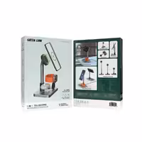 استند شارژر بی سیم چند منظوره 3 در 1 گرین لاین مدل  GN3N1TLWCSL ا Green Lion GN3N1TLWCSL 3-in-1 Telescopic Wireless Charger