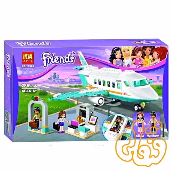 ساختنی لگو هواپیما شخصی مسافری 10545