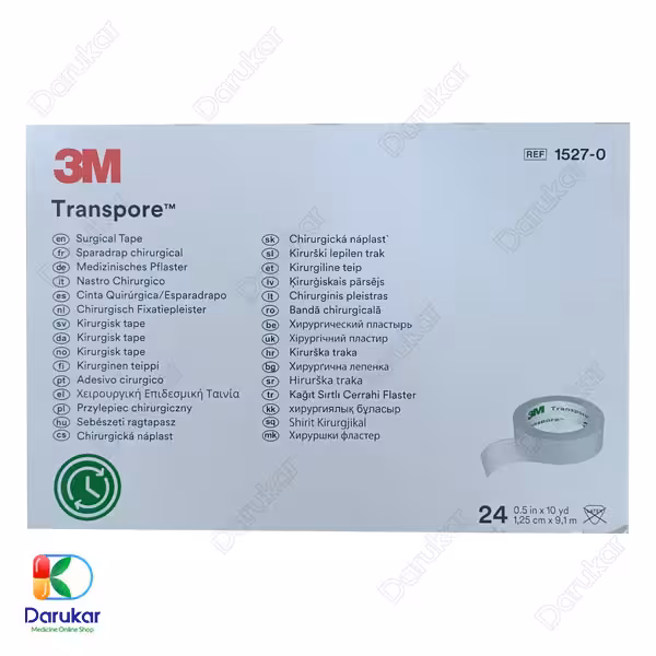 چسب پانسمان تری ام مدل Transpore