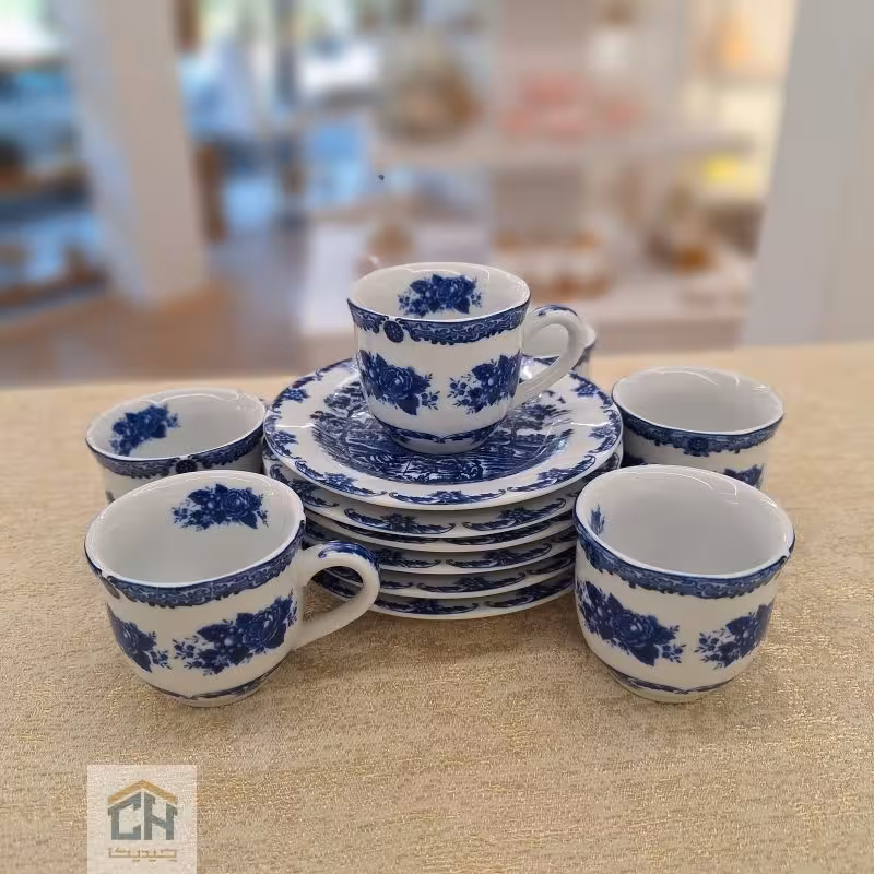 ست قهوه خوری چینی طرح آکسفورد مدل 101132