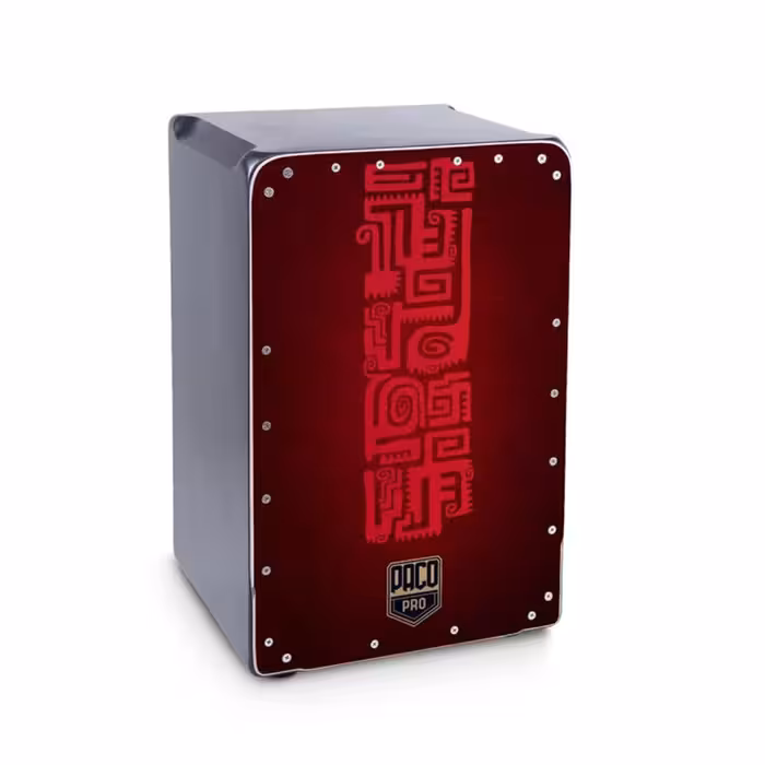 کاخن پاکو مدل پرو طرح Maya RedPaco Pro cajon Maya Red