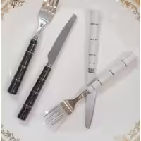 کارد و چنگال طرح حلقه ای یونیک