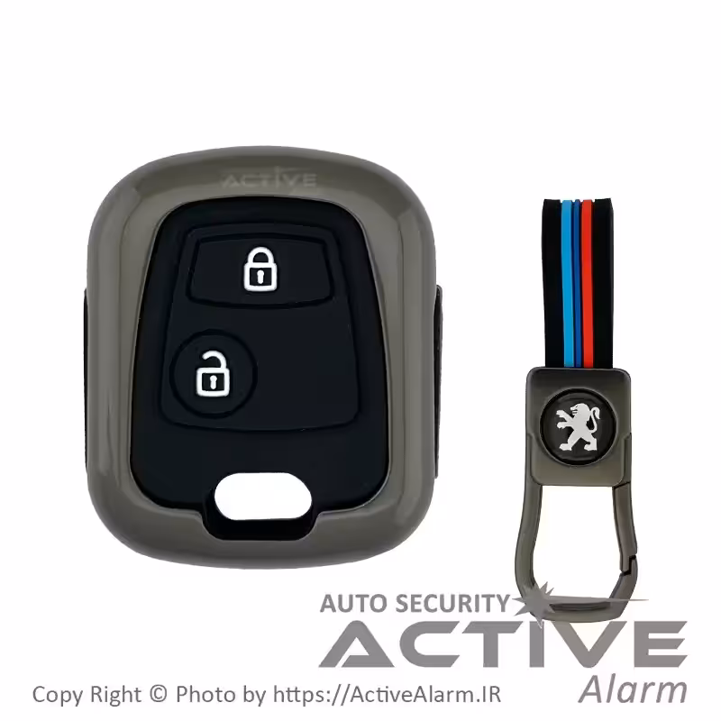 قیمت کاور فلزی لوکس فابریک ریموت پژو 206 و 207 تیتانیوم