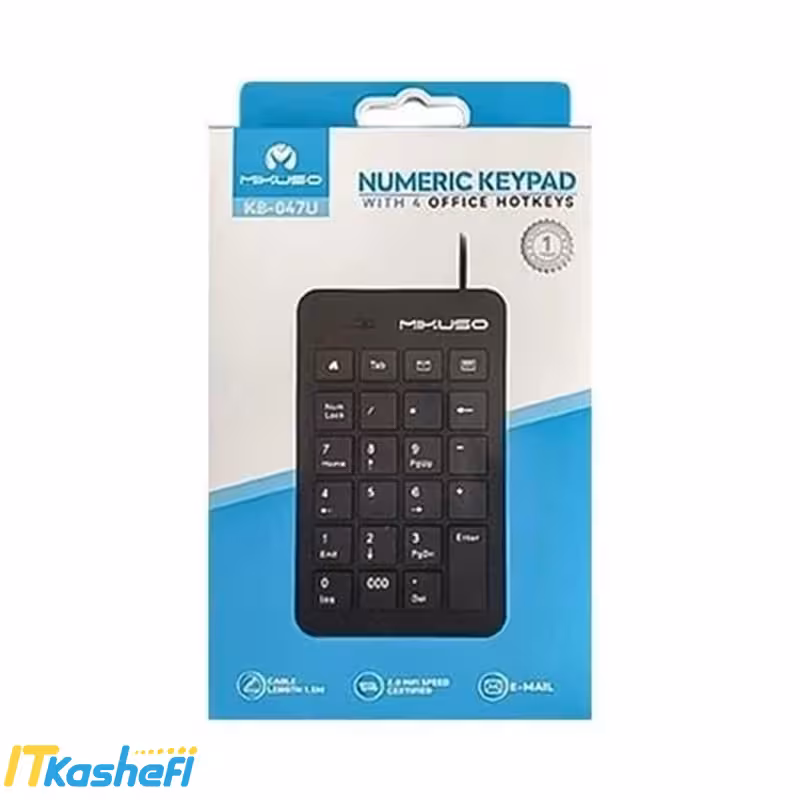 قیمت و خرید کیبورد میکاسو Mikuso KB-047U - آی تی کاشفی