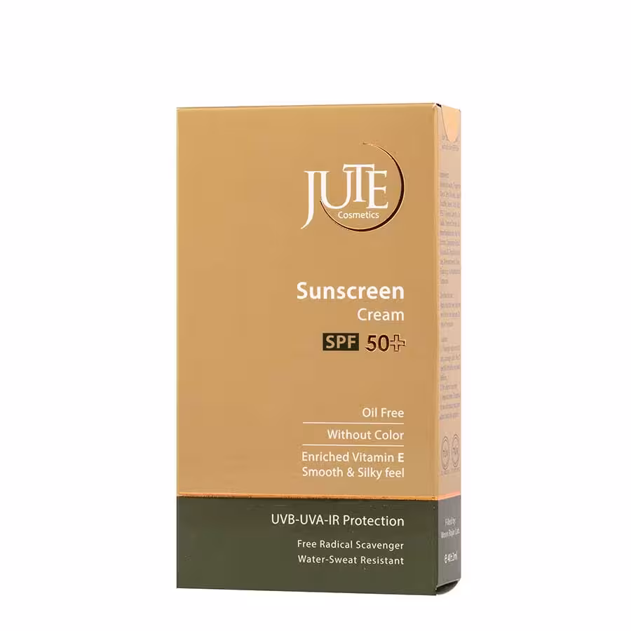 کرم ضدآفتاب ژوت SPF50 مناسب پوست چرب | بی رنگ