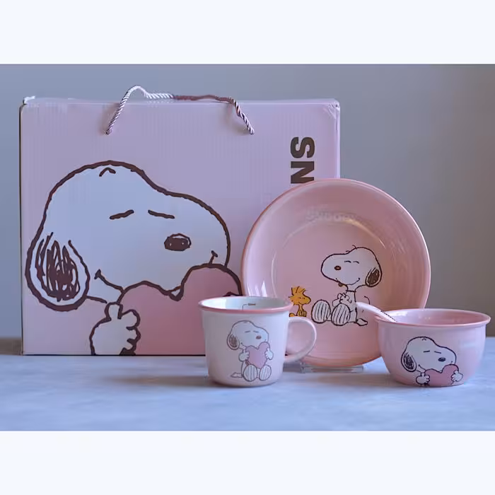 سرویس کودک 4 پارچه اسنوپی