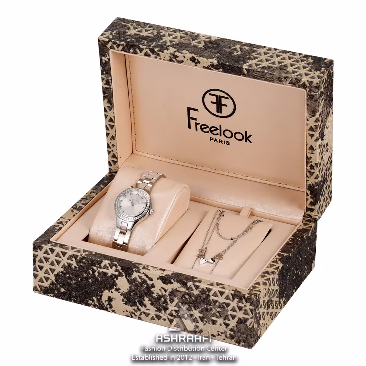 ست ساعت و گردنبند فری لوک Freelook FL.1.10493-1SET180