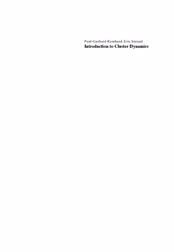 خرید و دانلود نسخه کامل کتاب Introduction to Cluster Dynamics (Wiley 2004)