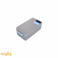 ظرف غذای گرم‌کن پرتابل پاورولوژی مدل PLBF818GYBL ظرفیت 1 لیتر - فروشگاه اینترنتی زنگوله