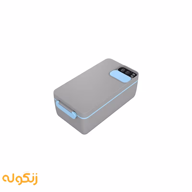 ظرف غذای گرم‌کن پرتابل پاورولوژی مدل PLBF818GYBL ظرفیت 1 لیتر - فروشگاه اینترنتی زنگوله