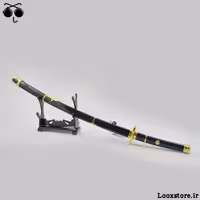 شمشیر بلند غلاف دار طرح شمشیر مشکی زورو