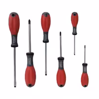 پیچ گوشتی چهارسو و دو سو کرافت گریپ مدل KRAFT-6 مجموعه 6 عددی