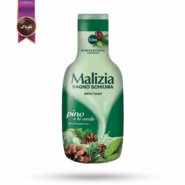 شامپو بدن مالیزیا Malizia مدل کاج و چای سبز pine and greens حجم 1000 میلی لیتر   (اورجینال)