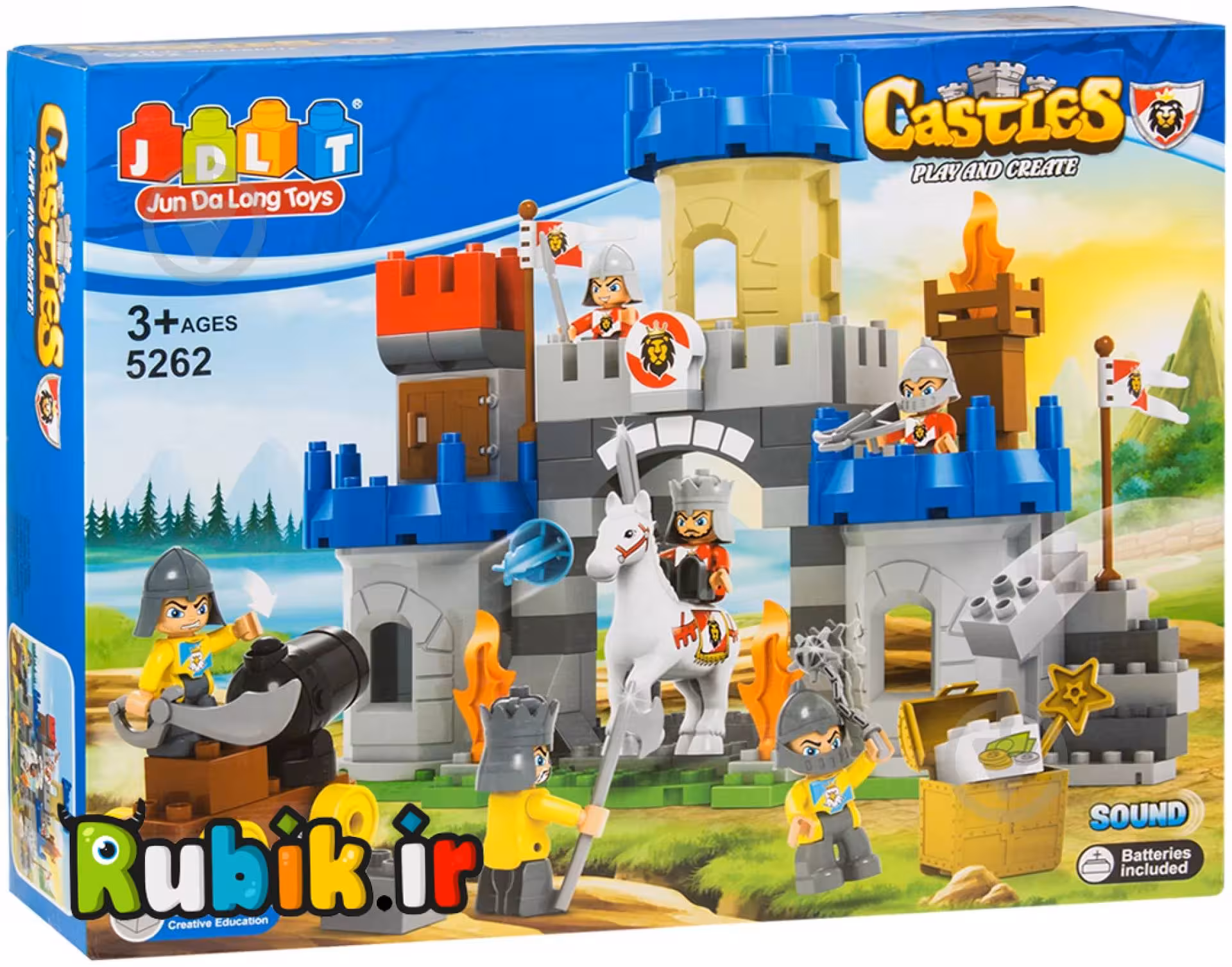 لگو 115 قطعه قلعه ها (بلوک JDLT 5262)