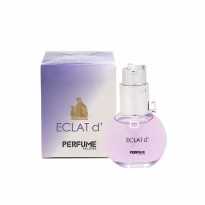 عطر کوچک زنانه پرفیوم فکتوری FACTORY رایحه اکلت ECLATd حجم 33 میلی لیتر
