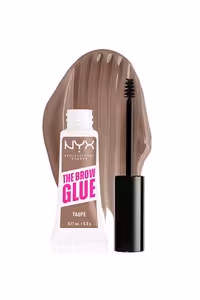 ریمل و ژل ترمیم کننده ابرو NYX مدل The Brow Glue رنگ Taupe
